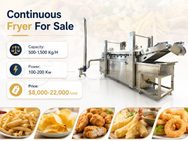 Price of Continous Fryer