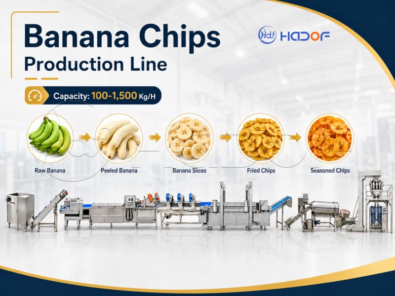 Banana Chips Production Line Banana Chips Production Line