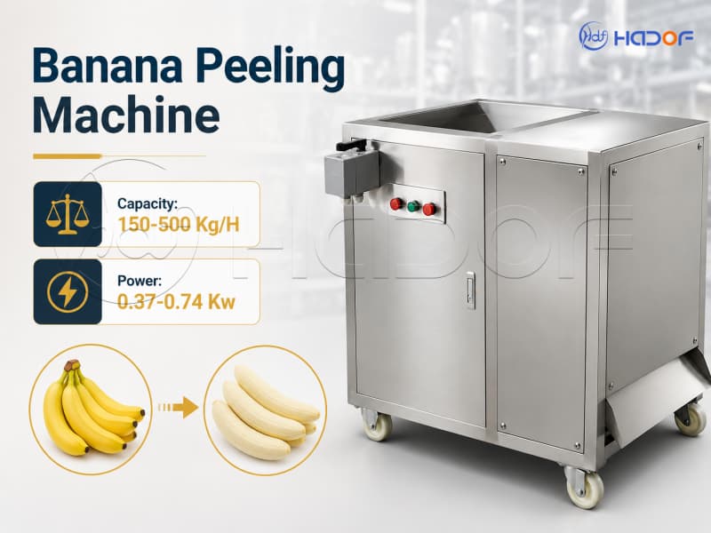 industrial banana peeling machine